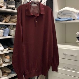 RSM burgundy men’s sweater